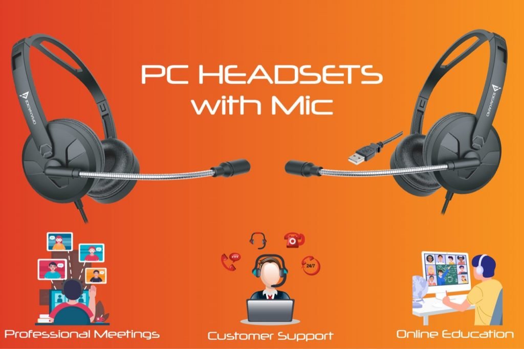 pc headsets with mic from Ideakard